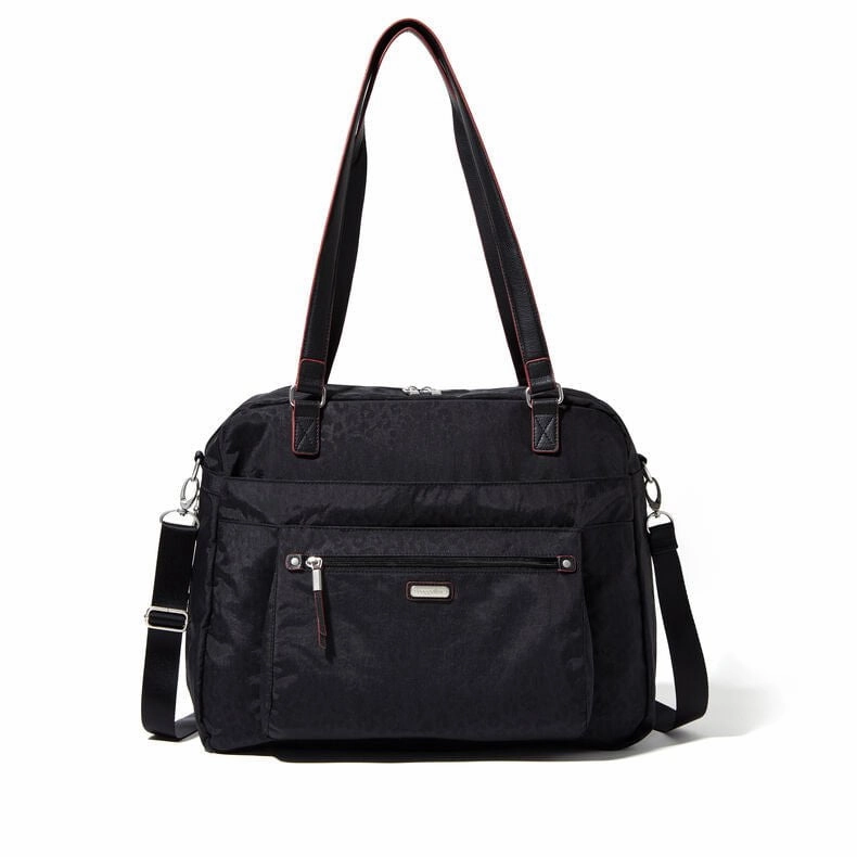 Baggallini Overnight Expandable Laptop Tote With RFID Phone Wristlet
