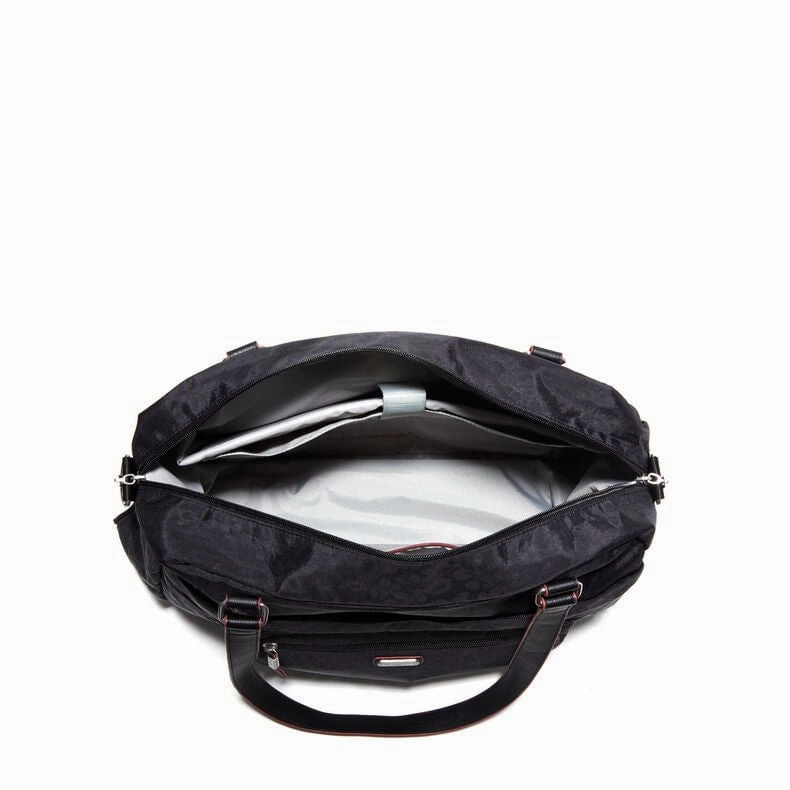 Baggallini Overnight Expandable Laptop Tote With RFID Phone Wristlet