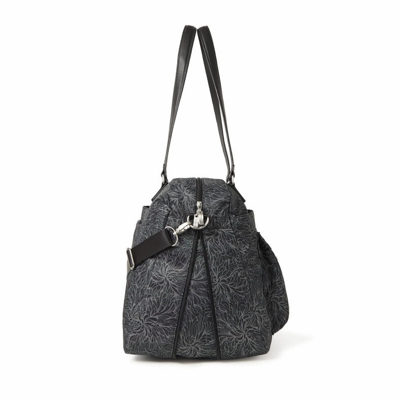 Baggallini Overnight Expandable Laptop Tote With RFID Phone Wristlet