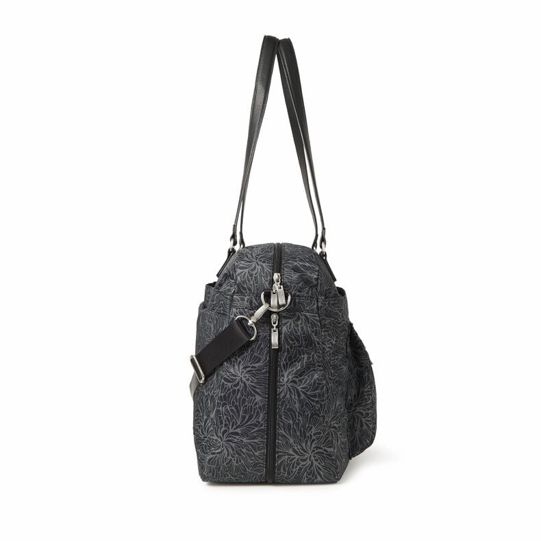 Baggallini Overnight Expandable Laptop Tote With RFID Phone Wristlet