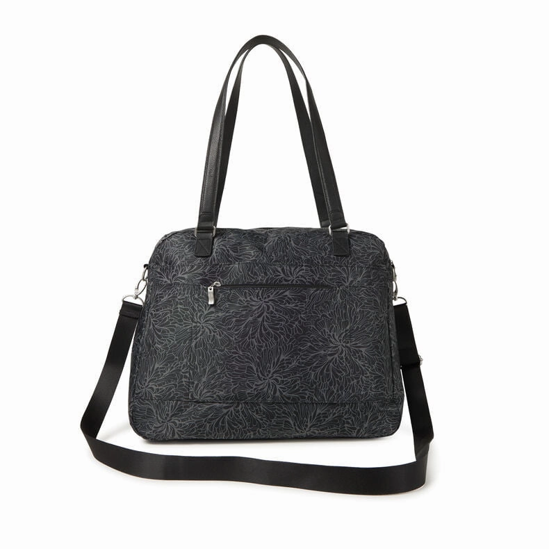 Baggallini Overnight Expandable Laptop Tote With RFID Phone Wristlet