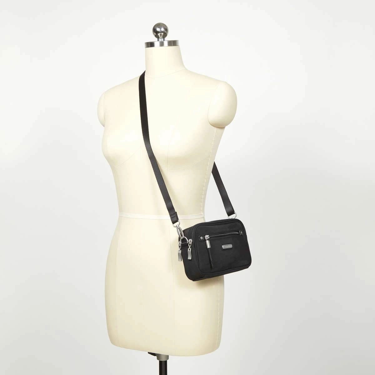 Baggallini RFID Festival Bag - Sterling Shimmer
