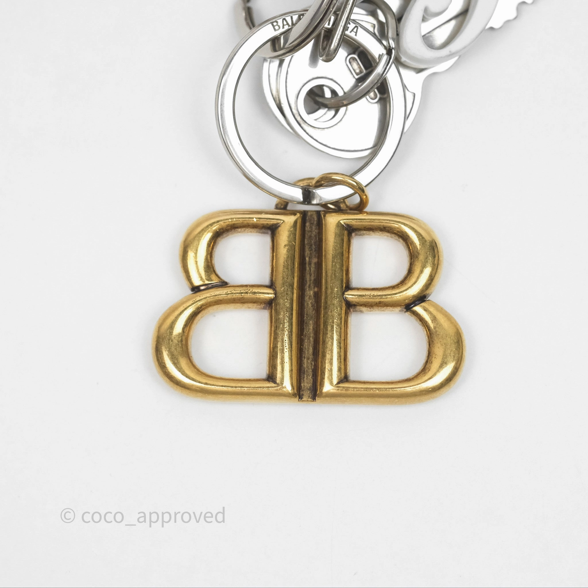 Balenciaga Heart / Lock / Keys Bag Charm