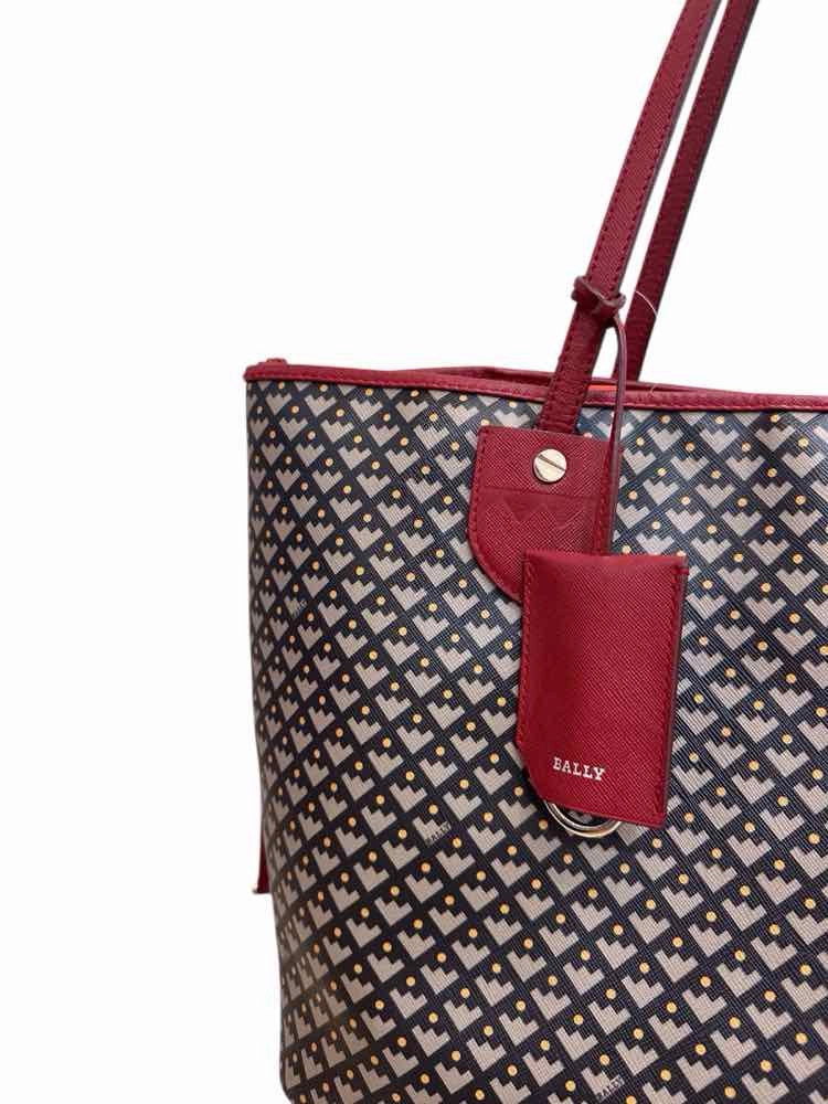 Bally Bernina Large Tote Multi and Black Handbag