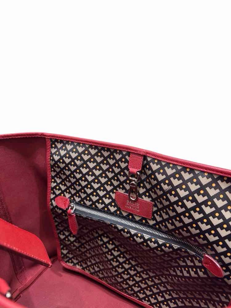 Bally Bernina Large Tote Multi and Black Handbag