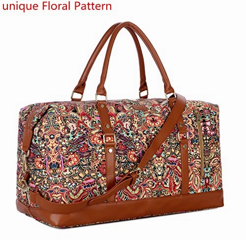 Baosha Oversized Hb-14 Travel Duffel Bag Carry On Weekender Overnight Bag For Women (Multicolour)
