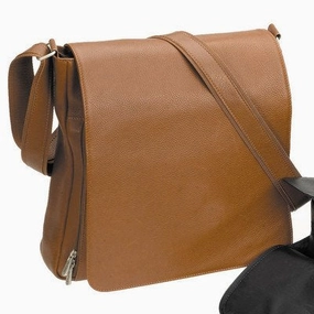 Bellino Hampton Leather Briefcase, Tan