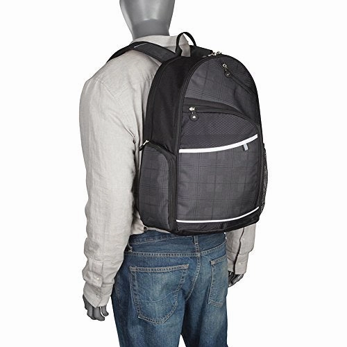 Bellino Matrix Plus Scan Express Computer Backpack, Black
