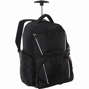 Bellino Rolling Computer Backpack, Black
