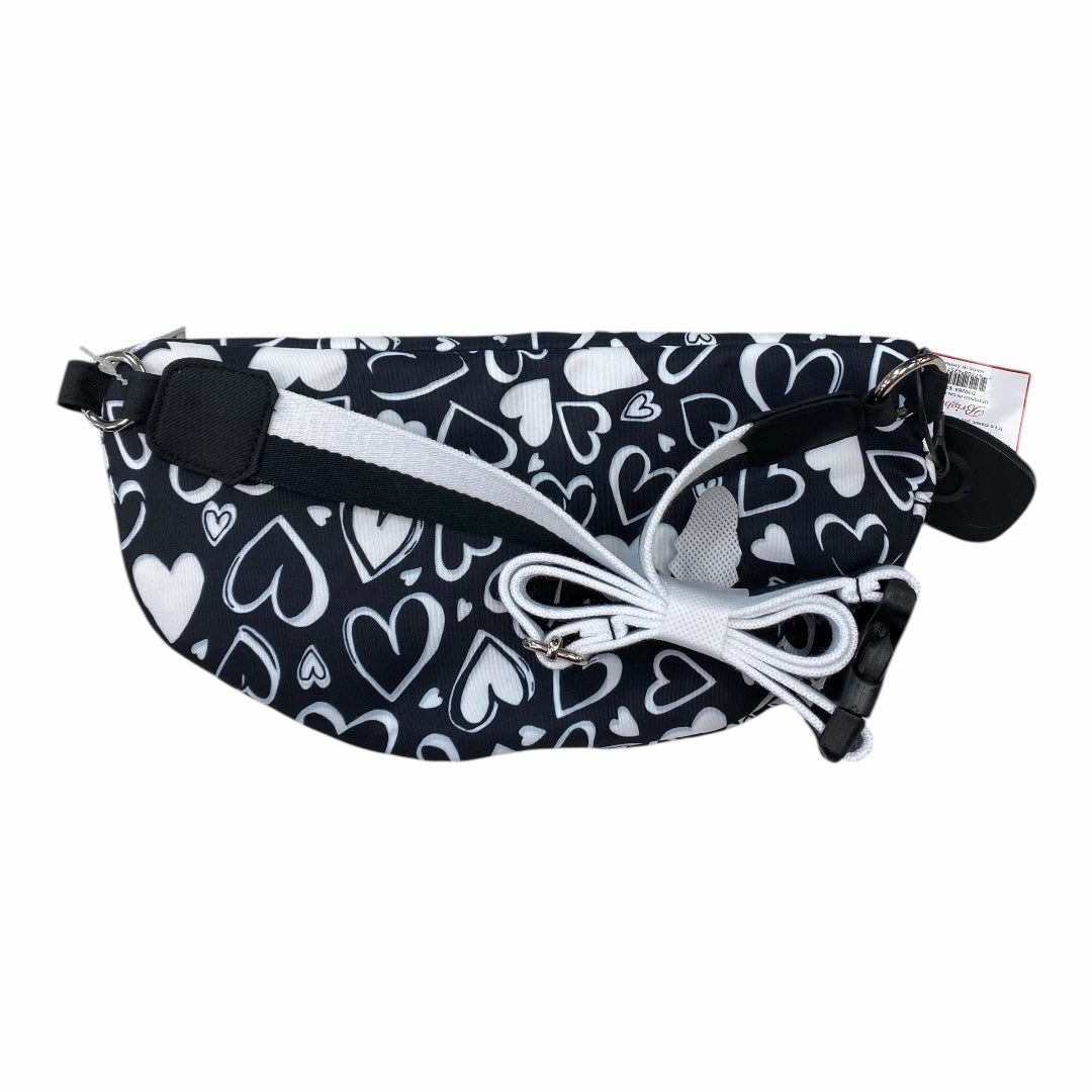 Belt Bag Designer By Brighton In Black & White, Size:Medium