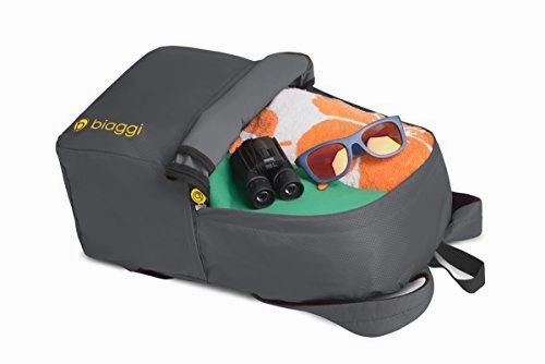 Biaggi Luggage Paksak Packable Backpack As As Seen on Shark Tank Gray 17-Inch