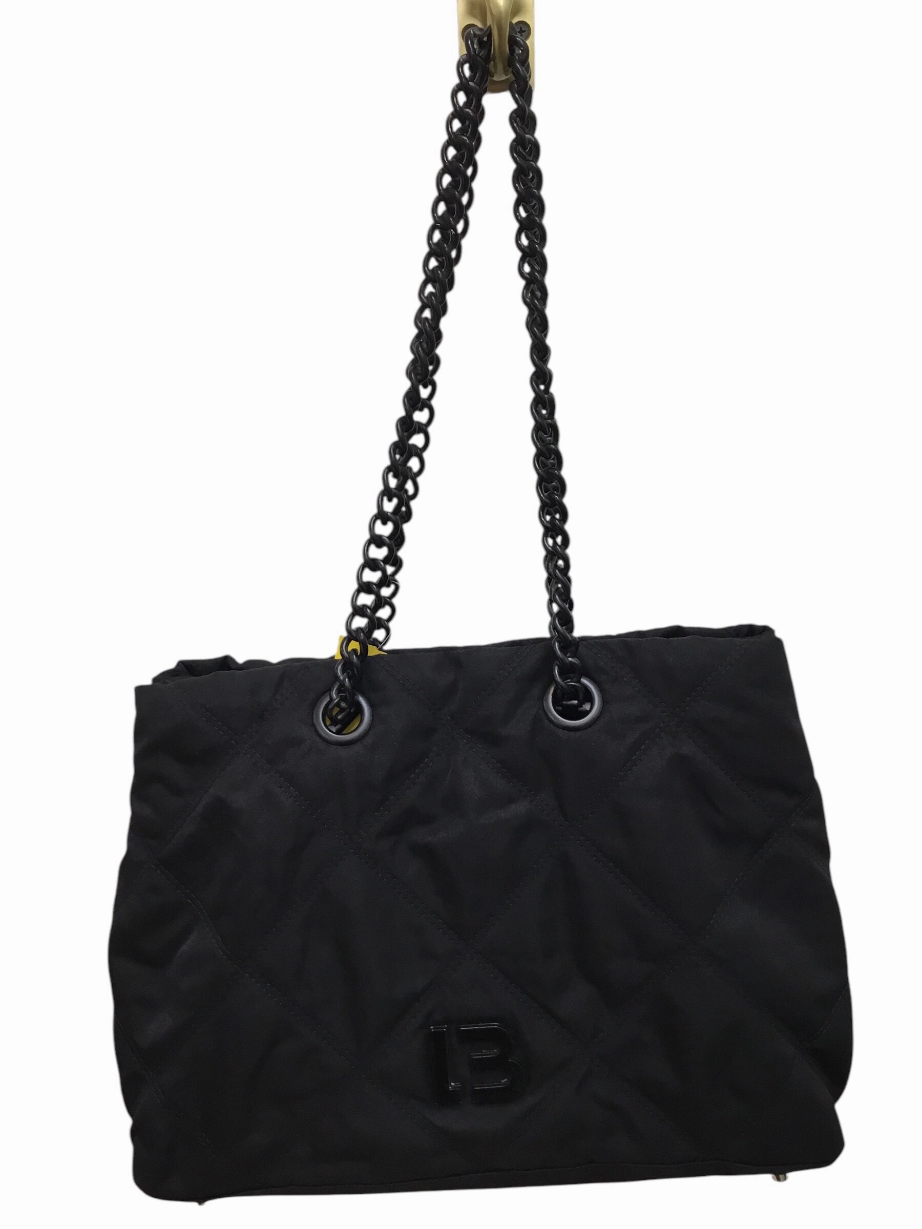 Bimba y Lola Shopping Fever Tote Black Handbag