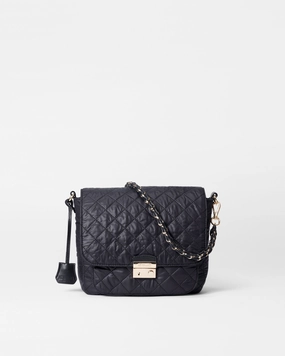 Black Medium Crosby Lock Crossbody