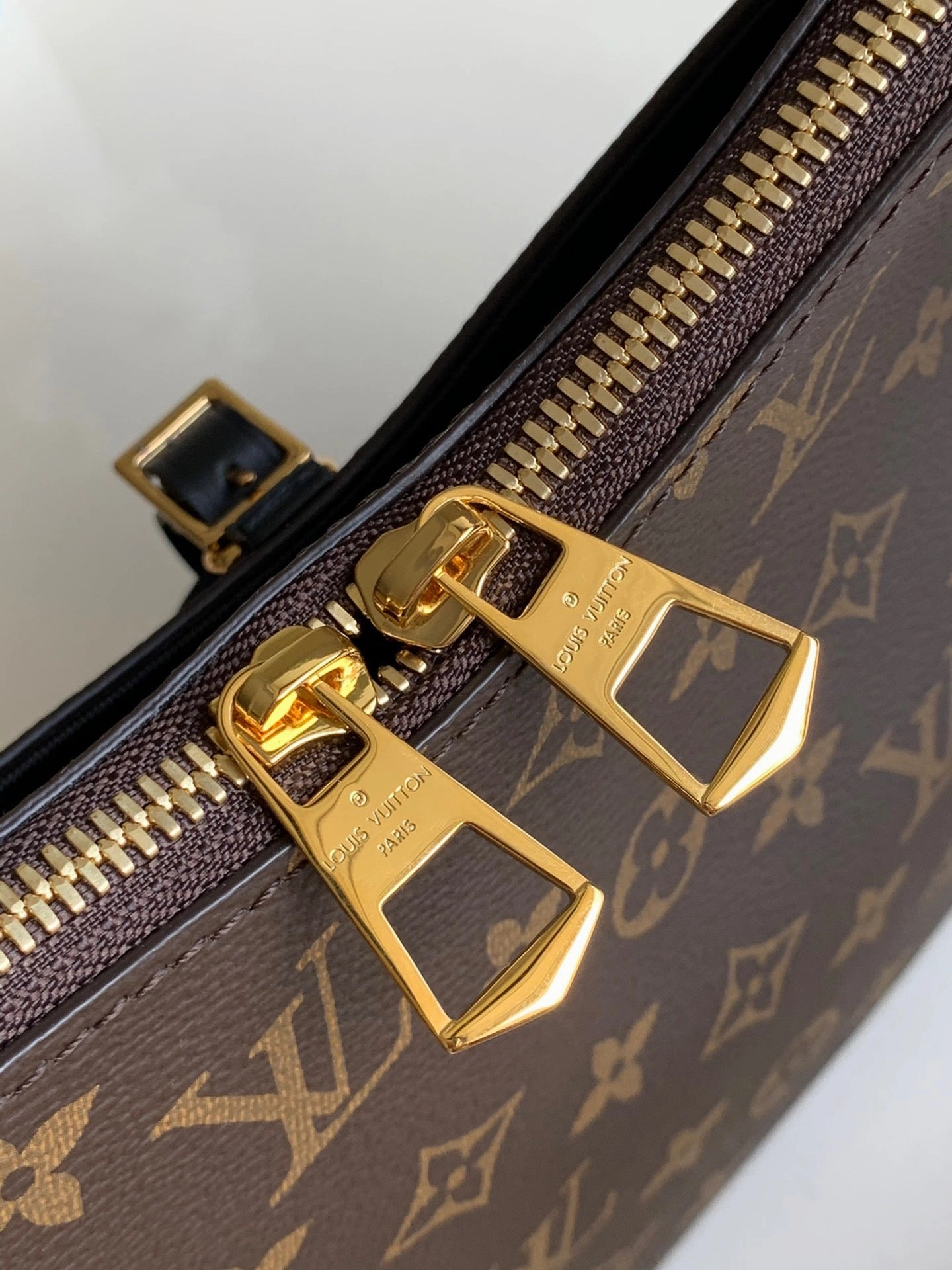 Black Monogram Odon PM Bag Leather Crossbody Bag for Women