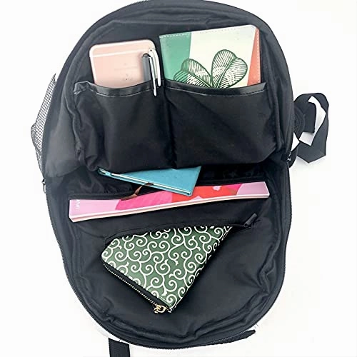 Blue Exorcist Rin Okumura Casual Backpack Computer Shoulders Bag Cool Lightweight Hiking Backpack Bookbags