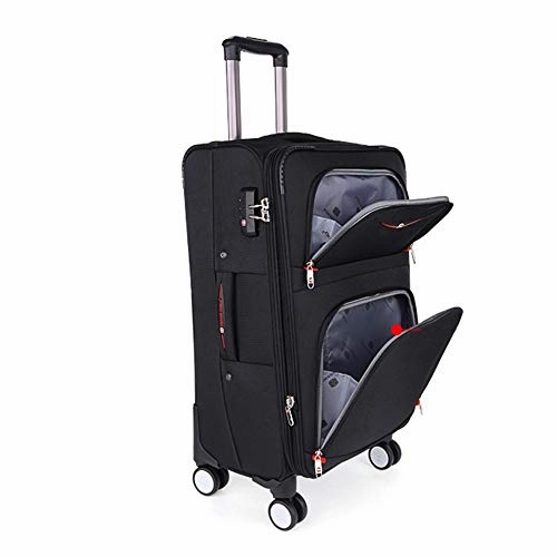 Boarding Luggage Universal Lightweight 3 Piece Hardside Set (20"/24"/28") Expandable Uprights Carry-on Suitcase Softshell Lightweight 360 Silent Spinner Multidirectional Wheels For Travel Airplane Fl