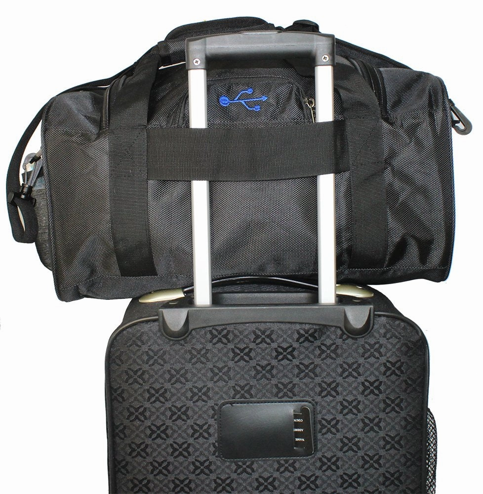 Boardingblue underserat 17" United Airlines Under Seat Personal item Duffel Bag (Blue)