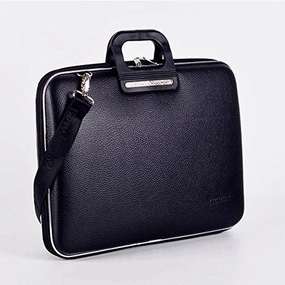 Bombata Bag Firenze Briefcase for 17 Inch Laptop - Black