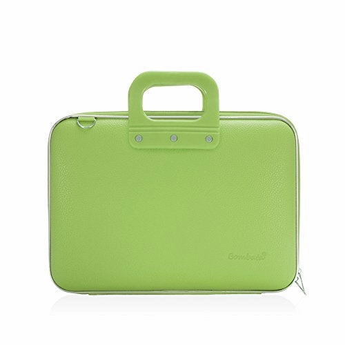 Bombata Medio Laptop Bag 13" (15" X 11.4" X 2.8", Green)