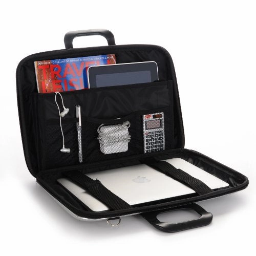 Bombata Medio Laptop Bag 13" (15" X 11.4" X 2.8", Green)