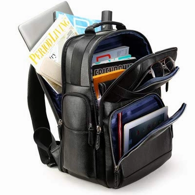 bopai Business Backpack Laptop/MacBook/computadora Mochila impermeable Oficina Stuff ligero bolso