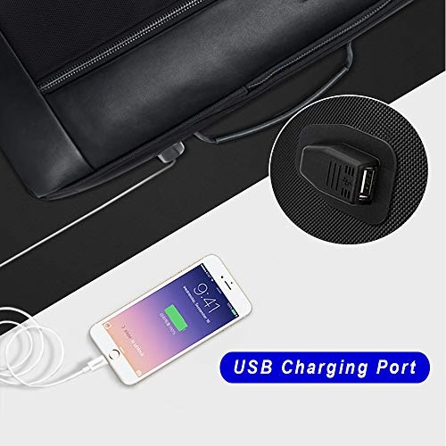 Bopai Intelligent Increase Backpack and Anti-Theft Laptop Rucksack with USB Charging Business