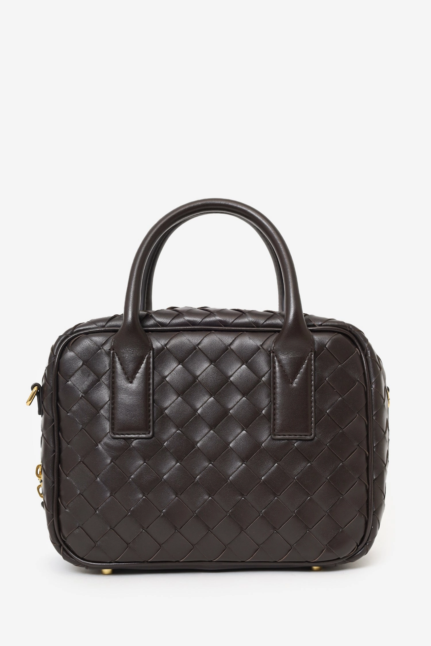 Bottega Veneta Brown Intrecciato Leather Getaway Crossbody Bag