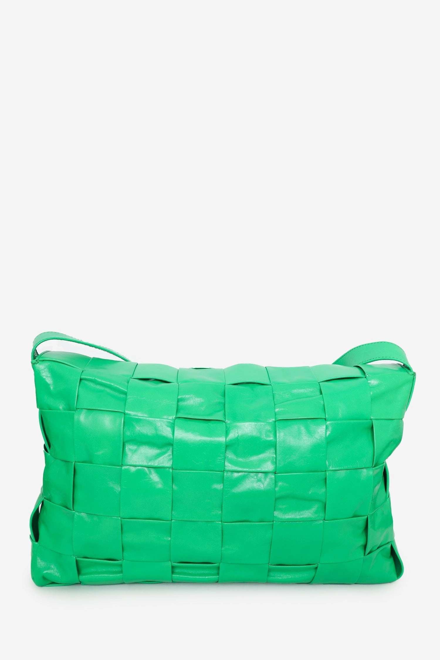 Bottega Veneta Green Maxi Intrecciato Cassette Crossbody Bag