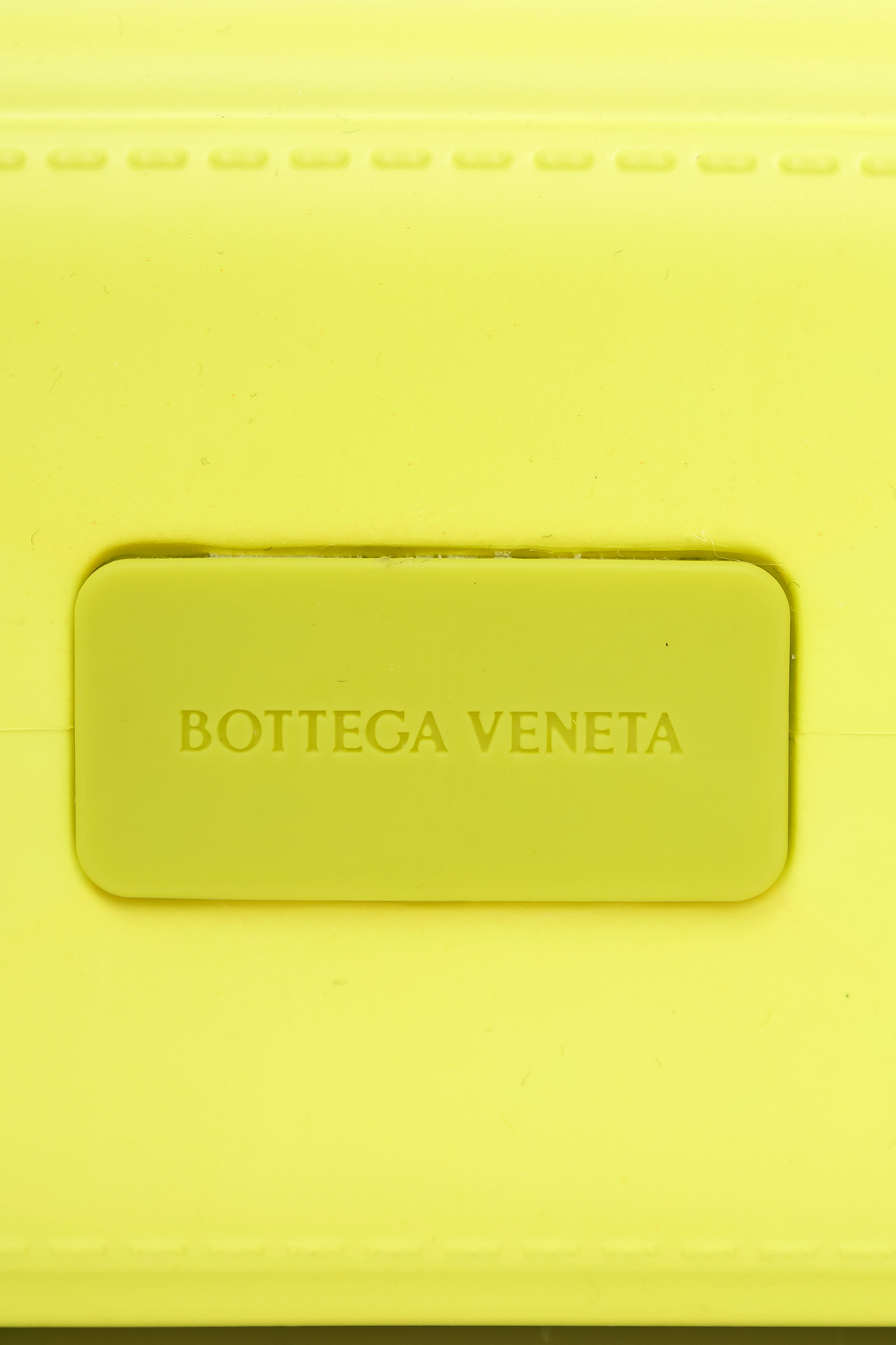 Bottega Veneta Kiwi Rubber Mini Arco Tote Bag