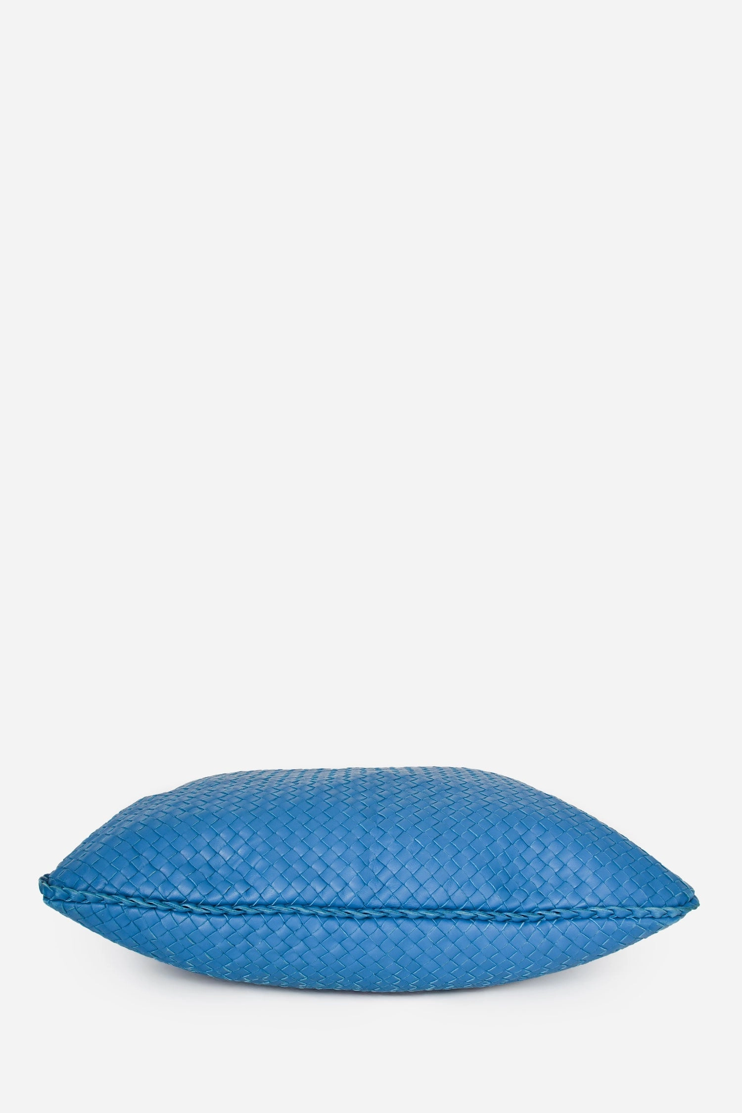 Bottega Veneta Teal Leather Extra Large Intrecciato Shoulder Bag