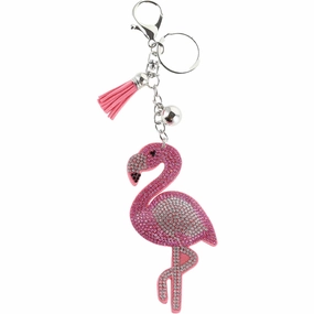 Bow's by Str Flamingo Keychain - Pink