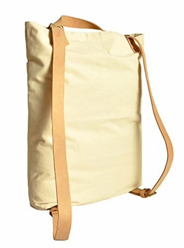 Boxer Dog Portrait Print Cotton Canvas Leather Straps Laptop Backpack Was_34
