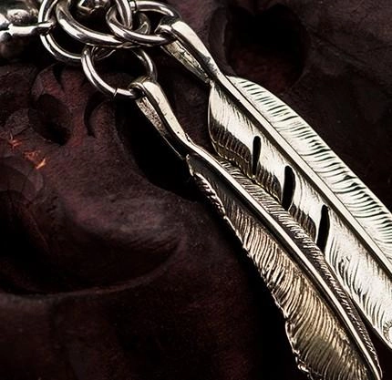 Brass Silver biker trucker Skull wallet Chain for chain wallet biker wallet trucker wallets