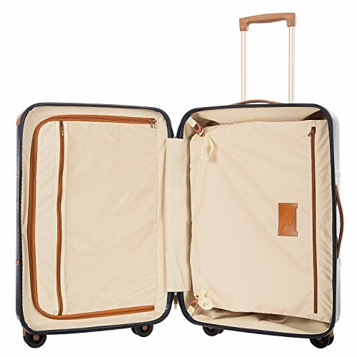 Bric'S Bellagio Collection 27" Spinner Trunk (One Size, Blue/Tobacco)