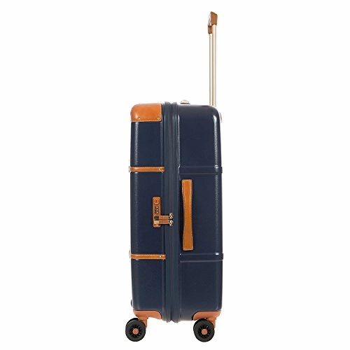 Bric'S Bellagio Collection 27" Spinner Trunk (One Size, Blue/Tobacco)