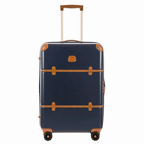 Bric'S Bellagio Collection 27" Spinner Trunk (One Size, Blue/Tobacco)