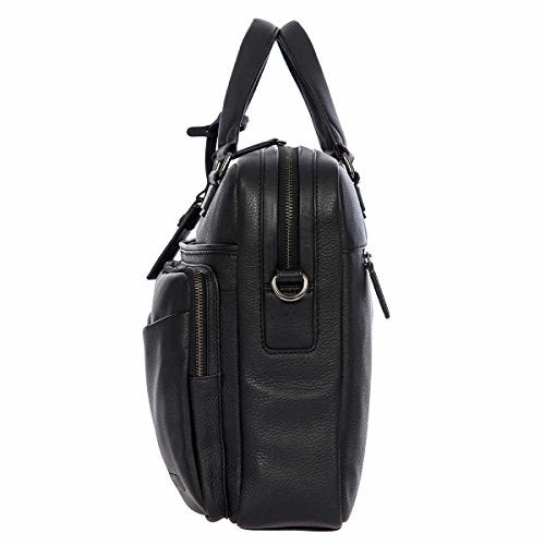 Bric's Torino Leather Laptop|Tablet Business Briefcase, Black One Size