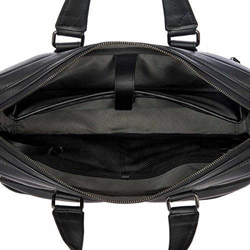 Bric's Torino Leather Laptop|Tablet Business Briefcase, Black One Size