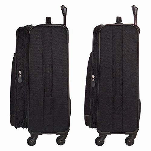 Bric's USA Luggage Model: PRONTO |Size: 25" expandable spinner | Color: BLACK