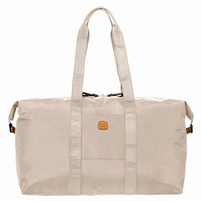 Bric's x-Travel 22 Inch Cargo Overnight/Weekender Folding Duffle Bag Duffel, Papyrus One Size
