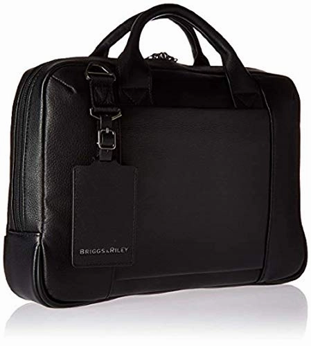 Briggs & Riley Leather Slim Briefcase (With Free Monogramming)