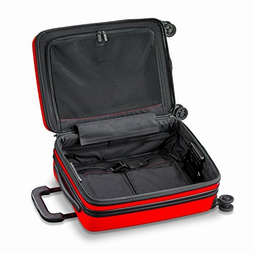 Briggs & Riley Sympatico 3-Pc Set: Intl C/O, Medium Spinner, Portmantos Tracking Device (Fire)