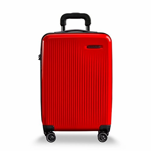 Briggs & Riley Sympatico 3-Pc Set: Intl C/O, Medium Spinner, Portmantos Tracking Device (Fire)
