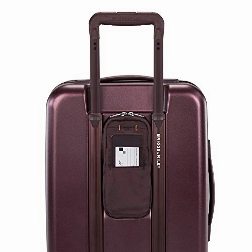Briggs & Riley Sympatico Hardside International Spinner Luggage, Plum, 21-Inch Carry-On
