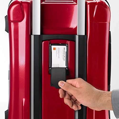 Briggs & Riley Torq International Carry-On Spinner Qu121Sp (One Size, Ruby)