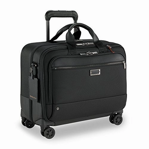 Briggs & Riley @Work Large Spinner Briefcase, Black