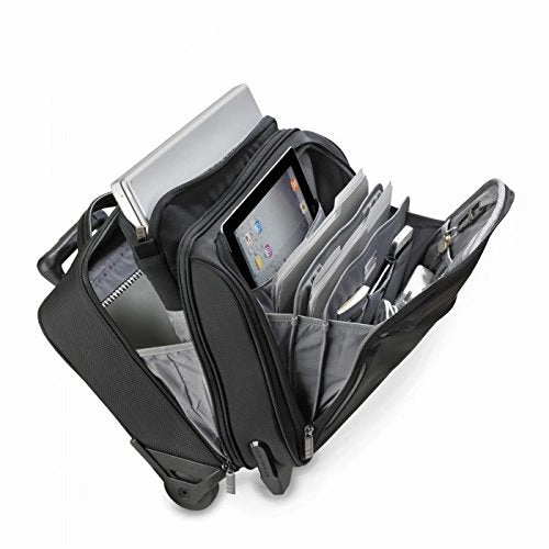 Briggs & Riley @Work Luggage Slim Rolling Brief, Black, One Size
