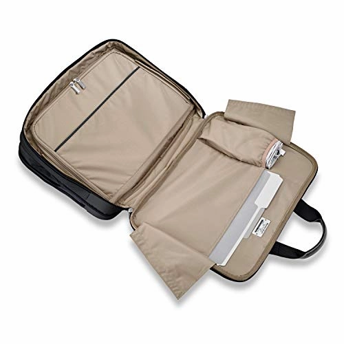 Briggs & Riley @Work Medium Expandable Briefcase, Black