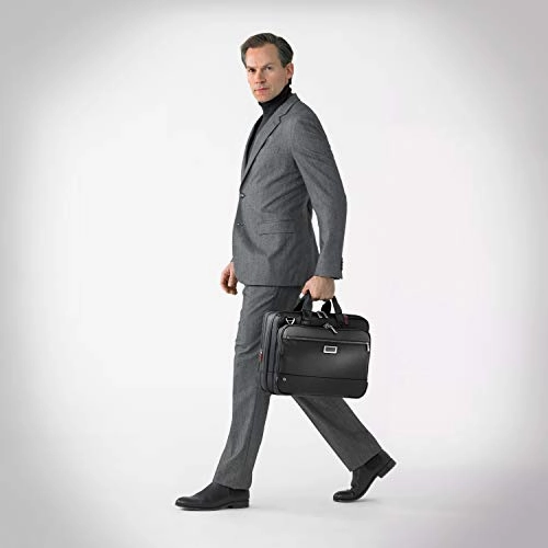 Briggs & Riley @Work Medium Expandable Briefcase, Black