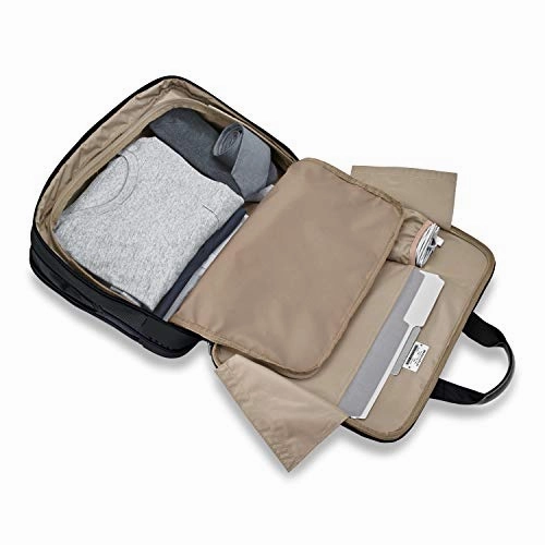 Briggs & Riley @Work Medium Expandable Briefcase, Black